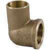 Nibco BF6445L 707-3-LF 1 in. x 1 in. 90 degree Elbow C x F - Performance Bronze (1 PER ORDER)