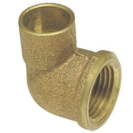 707-3 1/2 in. x 1/4 in. 90° Elbow C x F - Cast (Order in Multiples of 50), B064050