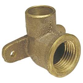 707-3-5 3/8 in. x 1/2 in. 90° Drop Elbow C x F - Cast (Order in Multiples of 50), B066800