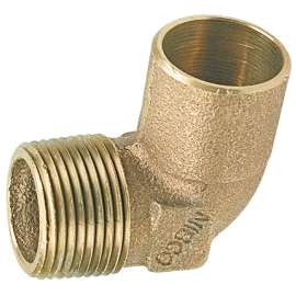 707-4 1/2 in. x 1/2 in. 90° Elbow C x M - Cast (Order in Multiples of 50), B069900