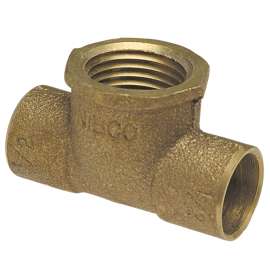 712 1-1/2 in. x 1-1/2 in. x 1-1/2 in. Tee C x C x F - Cast, B147050