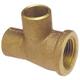 714 1-1/2 in. x 1-1/2 in. x 1-1/2 in. Tee C x F x C - Cast (Order in Multiples of 25), B160950
