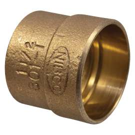 801-T 1-1/2 in. x 1-1/2 in. DWV Trap Adapter C x OD Tube - Cast (Order in Multiples of 10), E011800