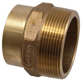 804-2 2 in. x 2 in. DWV Adapter Ftg x M - Cast (Order in Multiples of 50), E032100