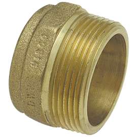 804 1-1/2 in. x 1-1/4 in. DWV Adapter C x M - Cast (Order in Multiples of 10), E030600
