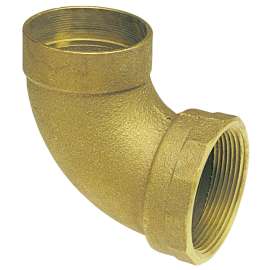 807-3 1-1/2 in. x 1-1/2 in. DWV 90° Elbow C x F - Cast (Order in Multiples of 10), E064300