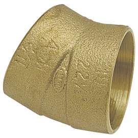 808 1-1/2 in. x 1-1/2 in. DWV 22-1/2° Elbow C x C - Cast (Order in Multiples of 10), E079300