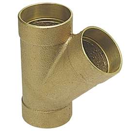 810 3 in. x 3 in. x 3 in. DWV 45° Wye C x C x C - Cast, E090550