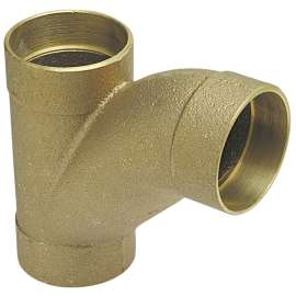 812 1-1/2 in. x 1-1/2 in. x 1-1/2 in. DWV Long Turn Tee-Wye C x C x C - Cast (Order in Multiples of 10), E147050