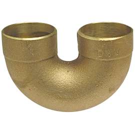 879 1-1/2 in. x 1-1/2 in. DWV Return Bend C x C - Cast, E535300