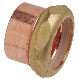 901-7 1-1/2 in. x 1-1/2 in. DWV Trap Adapter C x SJ - Wrot (Order in Multiples of 10), H018050