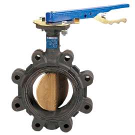 LD-2122-3 5 in. Butterfly Valve - Ductile Iron, Lug Type, 200 PSI, NLG155J