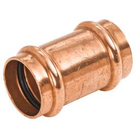 PC601 1-1/4 in. (No Stop) - Repair Coupling P x P - Wrot Copper, 9020550PC