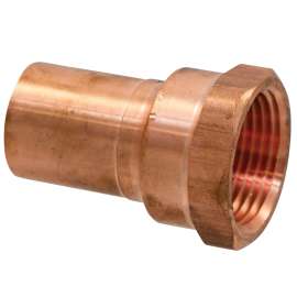 PC603-2 1-1/4 in. x 1-1/4 in. Extended Adapter FTG x F - Wrot Copper, 9029010PC
