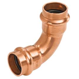 PC607 1 in. x 3/4 in. 90° Elbow P x P - Wrot Copper, 9055755PC
