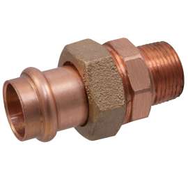 PC633-4 1/2 in. Union P x M - Wrot Copper, 9256800PC