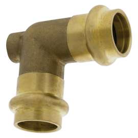 PC705-D 1/2 in. x 1/2 in. Vent Elbow P x P- Forged Bronze, B04050PC