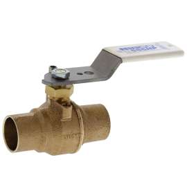 S-585HP-LF 1/2 in. x 1/2 in. Solder End - High-Performance Bronze Ball Valve - Lead-Free, HP830X6