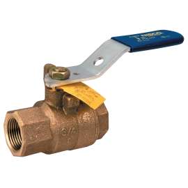 T-585-70-UL 1/4 in. Two-Piece Bronze Ball Valve - Full Port, UL Listed, NL96024