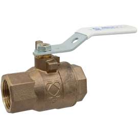 T-585-80-LF-LL 2-1/2 in. Two-Piece Bronze Ball Valve - Lead-Free*, Full Port, Threaded, NL951KE