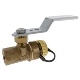 T-585HP-LF-HC 1/2 in. x 1/2 in. Thread End x Hose End - High-Performance Bronze Ball Valve - Lead-Free, HP95806