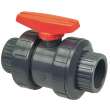 T45TBE 3 in. Ball Valve - Model C, Threaded, Tru-Bloc® True Union, PVC Schedule 80, EPDM, MA610AF