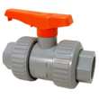U51TBE 1-1/4 in. Ball Valve - Model D, Universal End, Tru-Bloc® True Union, Corzan® HP CPVC Schedule 80, EPDM, MB932UB