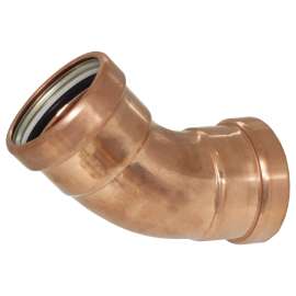 PC606XLC 4 in. x 4 in. Pro-Connect Press - XLC Copper 45° Elbows, 904370XLC