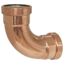 PC607XLC 4 in. x 4 in. Pro-Connect Press - XLC Copper 90° Elbows, 905720XLC