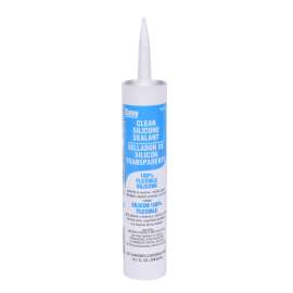 10.3 oz. Silicone Sealant, Clear - Cartridge