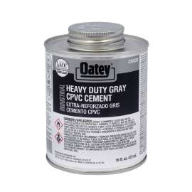 HD Industrial Cement 1 Gal Gray EP42 for Schedule 40 & 80 PVC & CPVC up to 12in Diameter