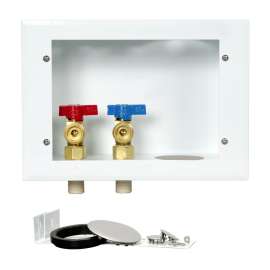 Metal, 1/4 Turn, Copper, 2" NPT Tailpiece - Standard Pack