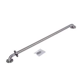 1-1/4" x 16" Stainless Steel Grab Bar w/ Concealed Flange, Peened Finish