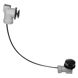 Conversion Kit, Cable Stopper w/ UltraShine Satin Nickel Finish Trim