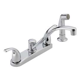 Widespread Kitchen Faucet and Side Spray