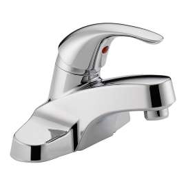 Choice P138LF-M Centerset Bathroom Faucet in Polished Chrome
