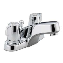 Core P246LF Centerset Bathroom Faucet in Polished Chrome