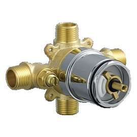 Brass Pressure Balanced Valve with Male Threads and Stops