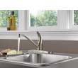 Peerless Core: Single Handle Kitchen Faucet, P110LF-SS