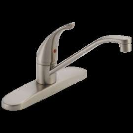 Peerless Core: Single Handle Kitchen Faucet, P110LF-SS