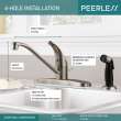 Peerless Core: Single Handle Kitchen Faucet, P115LF-SS