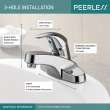 Peerless Core: Single Handle Bathroom Faucet, P136LF