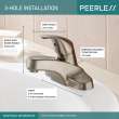 Peerless Core: Single Handle Bathroom Faucet, P136LF-BN