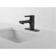 Peerless Flute(TM): Single Top Handle Lavatory Faucet, P1512LF-BL