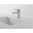 Peerless Flute(TM): Single Top Handle Lavatory Faucet, P1512LF-BN