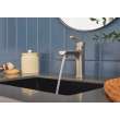 Peerless Flute(TM): Single Top Handle Lavatory Faucet, P1513LF-BN