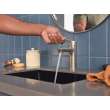 Peerless Flute(TM): Single Top Handle Lavatory Faucet, P1513LF-BN