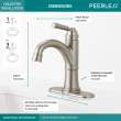Peerless Westchester(R): Single-Handle Bathroom Faucet, P1523LF-BN