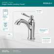 Peerless Elmhurst(R): Single-Handle Bath Faucet, P1565LF