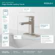 Peerless Ezra(R): Single Top Handle Lavatory Faucet, P1571LF-BN